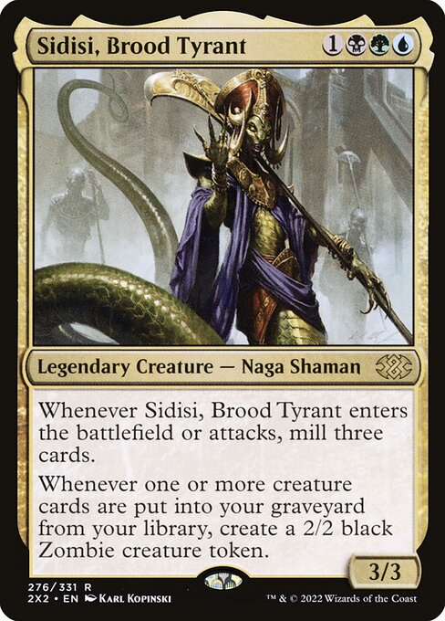 Sidisi, Brood Tyrant [Double Masters 2022 - 276]