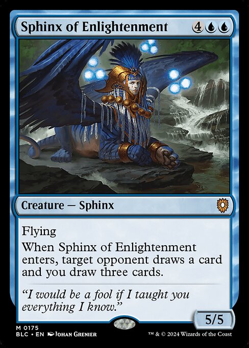 Sphinx of Enlightenment [Bloomburrow Commander - 175]