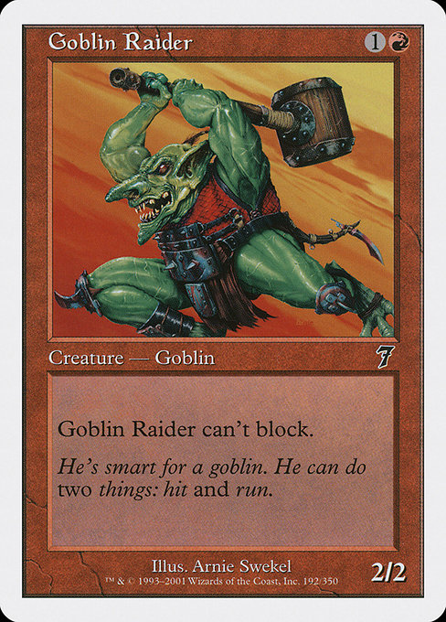 Goblin Raider [Seventh Edition - 192]