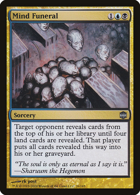 Mind Funeral [Alara Reborn - 26]