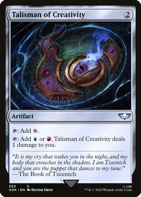 Talisman of Creativity [Warhammer 40,000 Commander - 253]