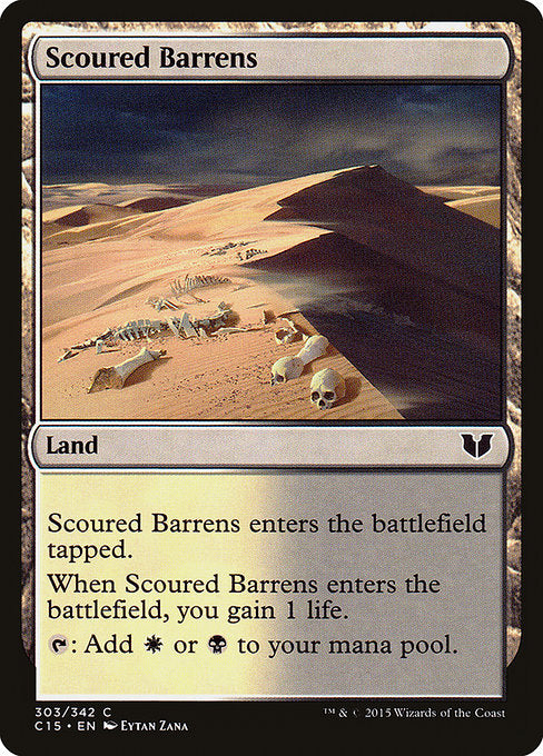 Scoured Barrens [Commander 2015 - 303]
