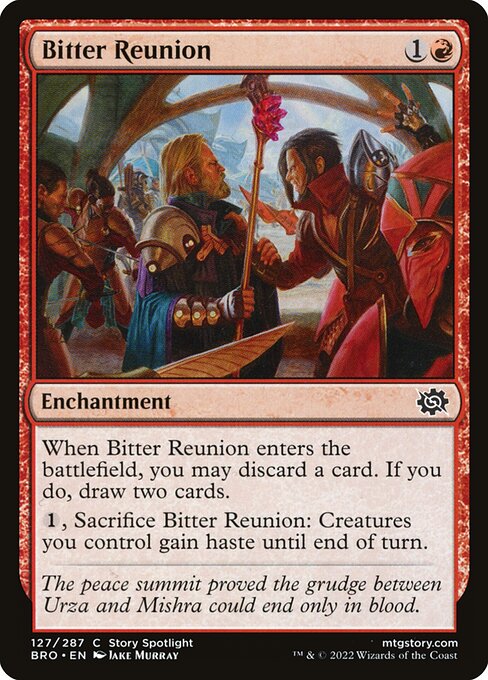 Bitter Reunion [The Brothers' War - 127]
