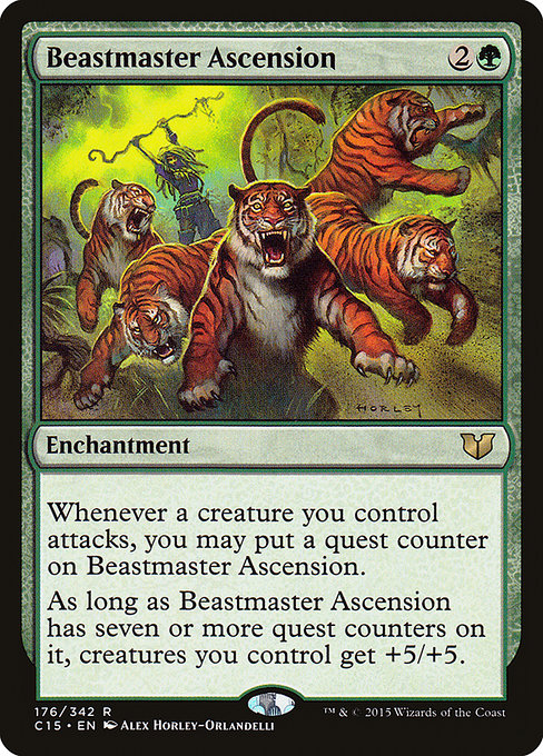 Beastmaster Ascension [Commander 2015 - 176]