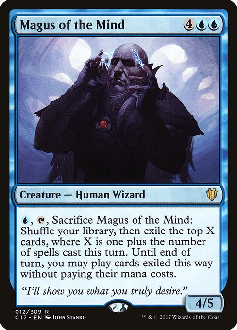Magus of the Mind [Commander 2017 - 12]
