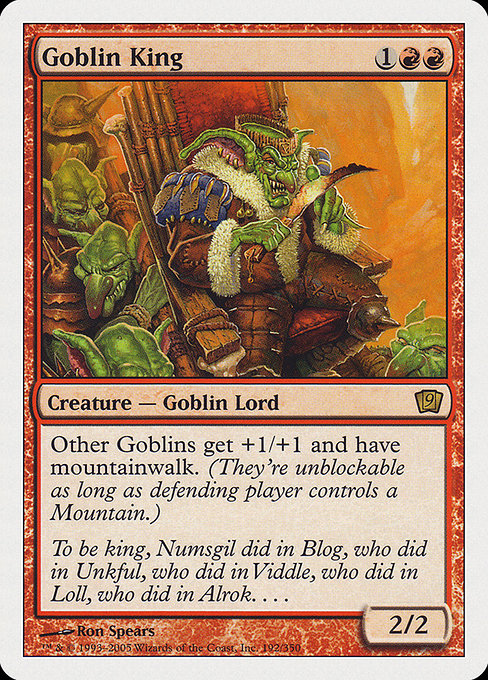 Goblin King [Ninth Edition - 192]
