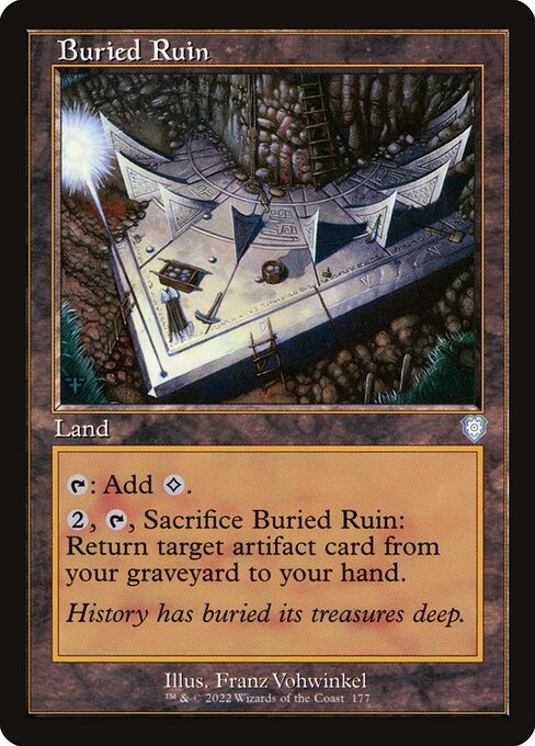 Buried Ruin [The Brothers' War Commander - 177]