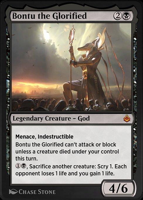 Bontu the Glorified [Amonkhet Remastered - 95]