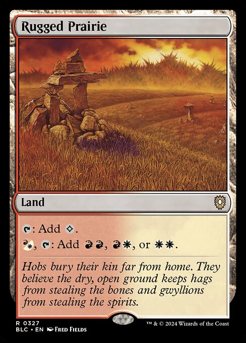 Rugged Prairie [Bloomburrow Commander - 327]