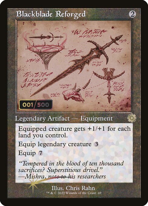 Blackblade Reforged [The Brothers' War Retro Artifacts - 69z]
