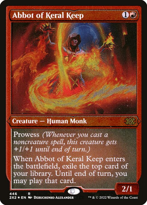 Abbot of Keral Keep [Double Masters 2022 - 446]