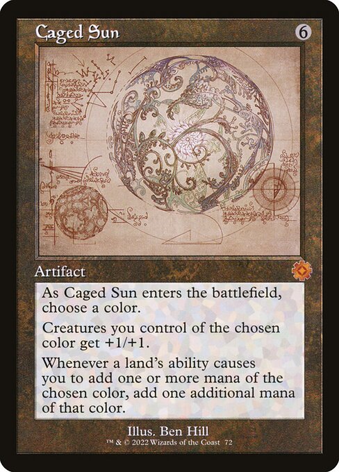 Caged Sun [The Brothers' War Retro Artifacts - 72]