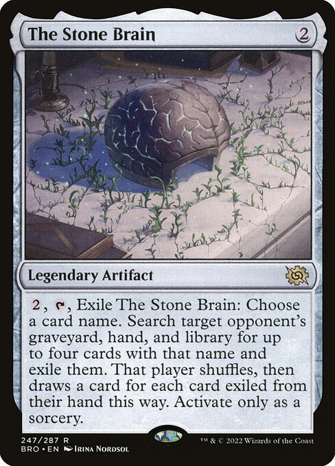 The Stone Brain [The Brothers' War - 247]