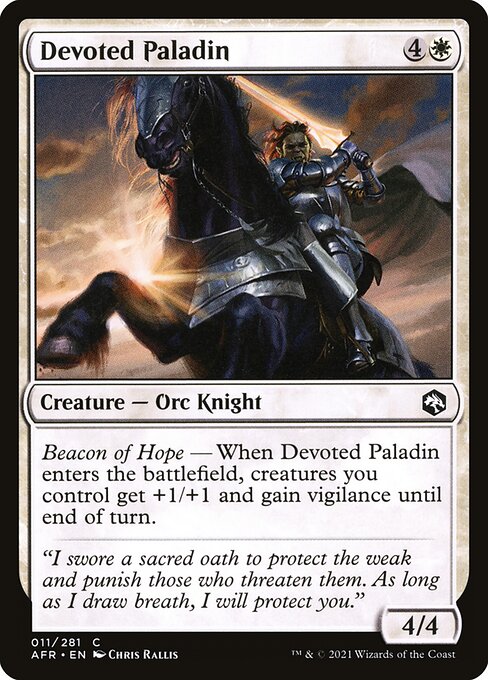 Devoted Paladin [Adventures in the Forgotten Realms - 11]