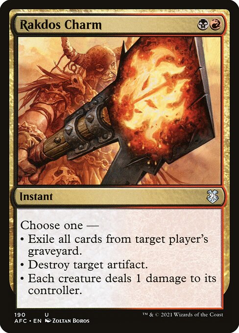 Rakdos Charm [Forgotten Realms Commander - 190]