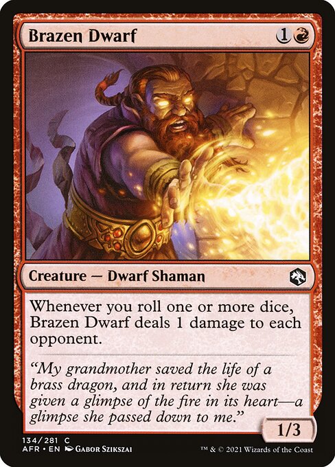 Brazen Dwarf [Adventures in the Forgotten Realms - 134]