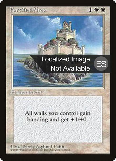 Fortified Area [Fourth Edition Foreign Black Border - 26]