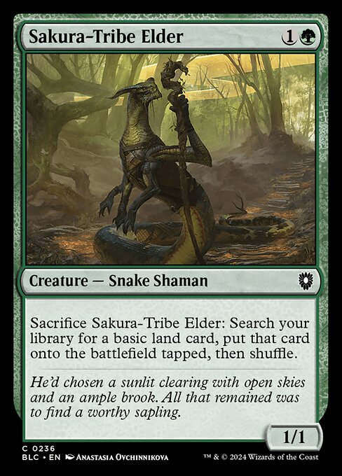 Sakura-Tribe Elder [Bloomburrow Commander - 236]