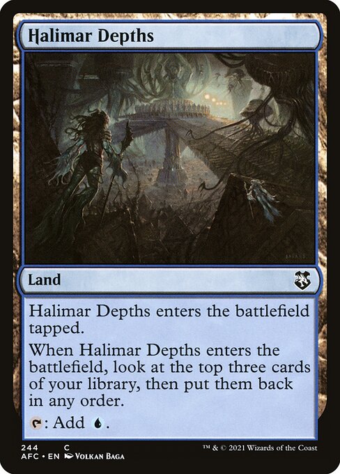 Halimar Depths [Forgotten Realms Commander - 244]