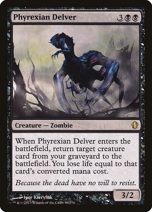 Phyrexian Delver [Commander 2013 - 86]
