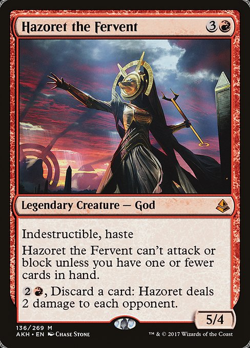 Hazoret the Fervent [Amonkhet - 136]