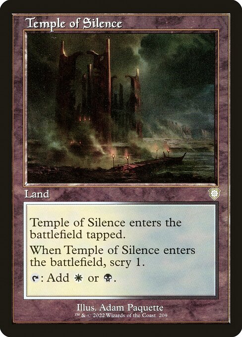 Temple of Silence [The Brothers' War Commander - 209]