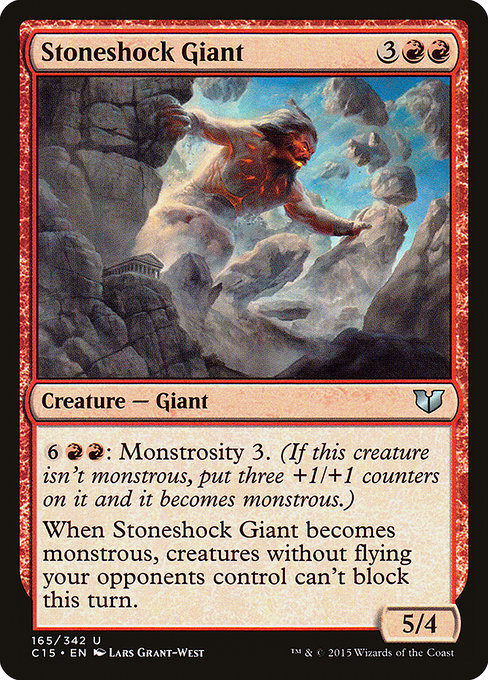 Stoneshock Giant [Commander 2015 - 165]
