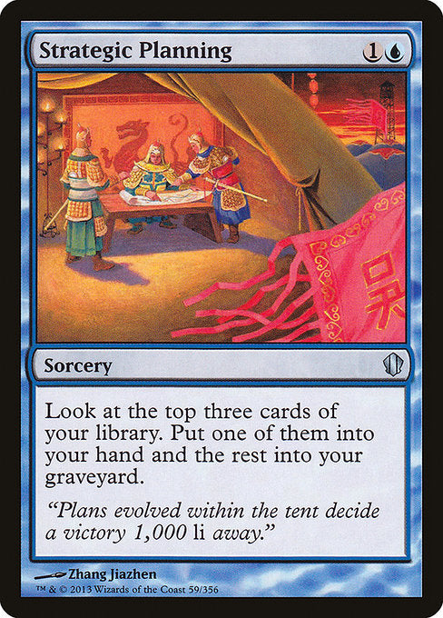 Strategic Planning [Commander 2013 - 59]