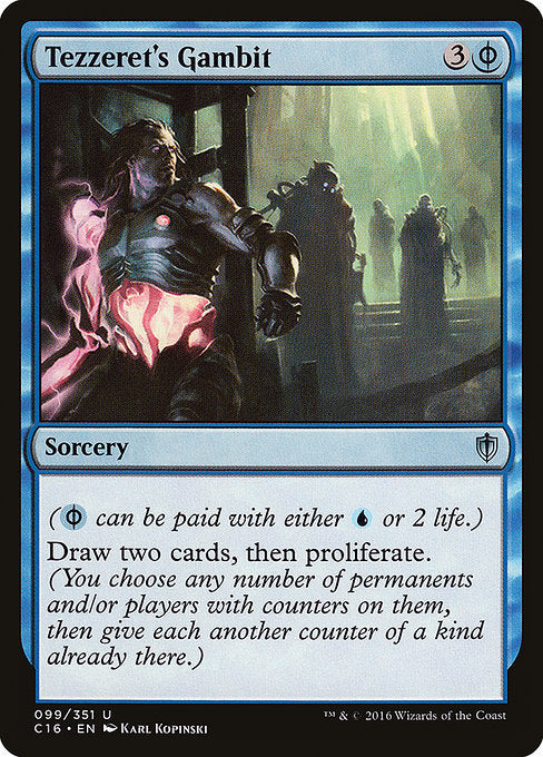 Tezzeret's Gambit [Commander 2016 - 99]
