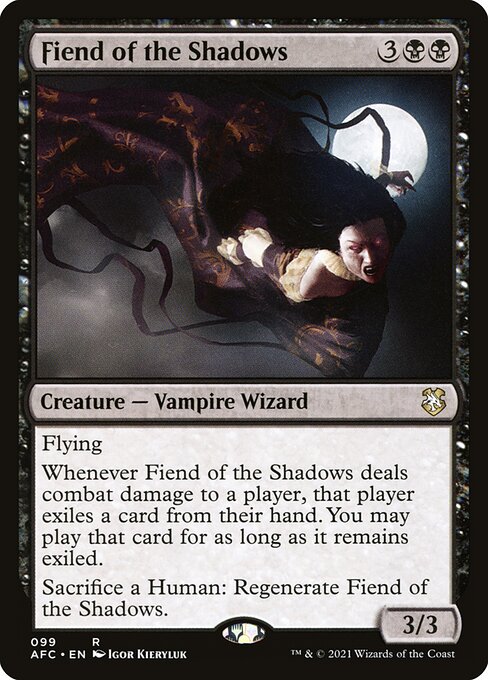 Fiend of the Shadows [Forgotten Realms Commander - 99]