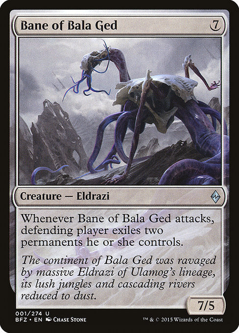 Bane of Bala Ged [Battle for Zendikar - 1]