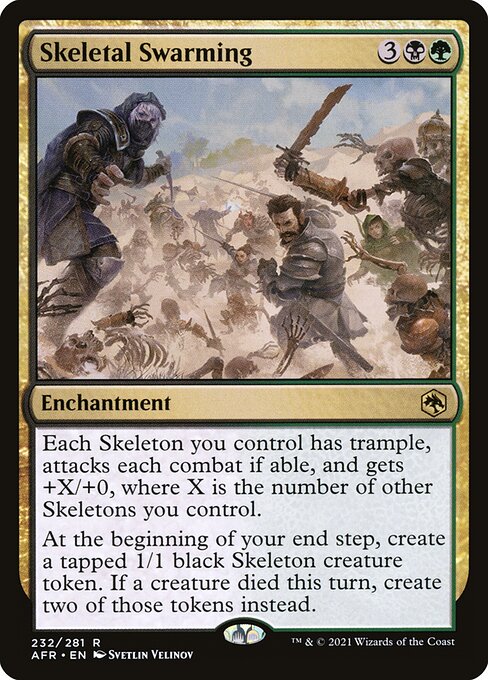 Skeletal Swarming [Adventures in the Forgotten Realms - 232]