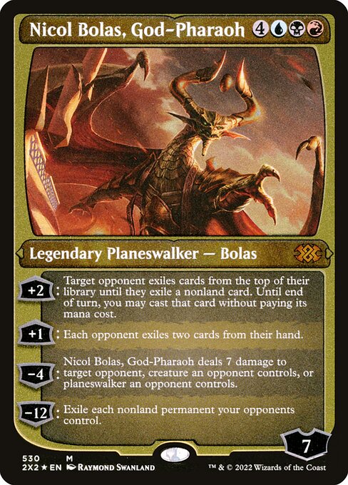Nicol Bolas, God-Pharaoh [Double Masters 2022 - 530]