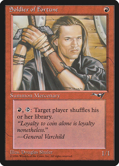 Soldier of Fortune [Alliances - 80]