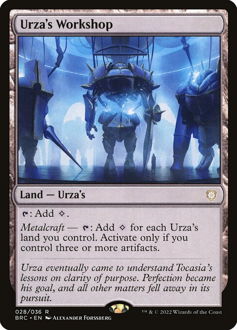 Urza's Workshop [The Brothers' War Commander - 28]