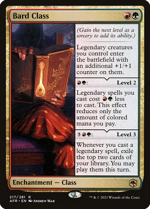 Bard Class [Adventures in the Forgotten Realms - 217]