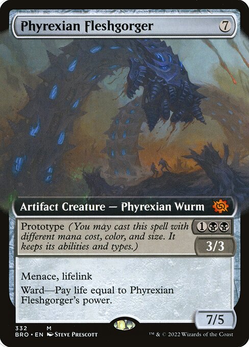Phyrexian Fleshgorger [The Brothers' War - 332]