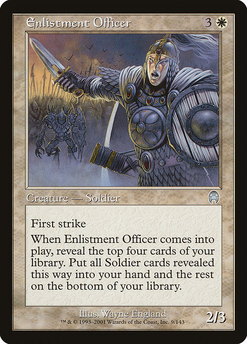 Enlistment Officer [Apocalypse - 9]