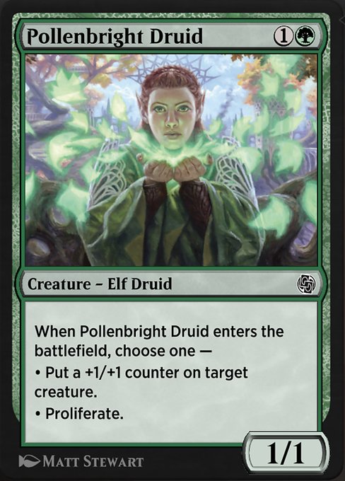Pollenbright Druid [Jumpstart Arena Exclusives - 173]