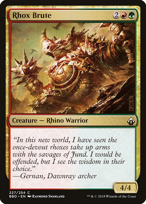 Rhox Brute [Battlebond - 227]