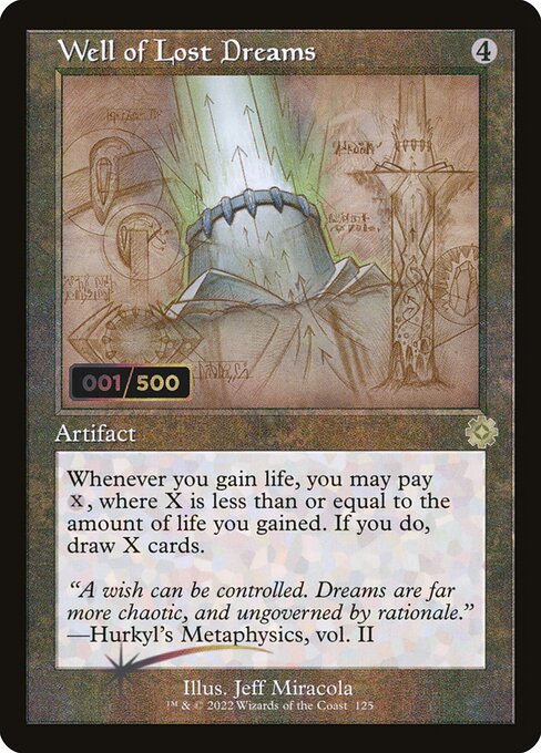 Well of Lost Dreams [The Brothers' War Retro Artifacts - 125z]