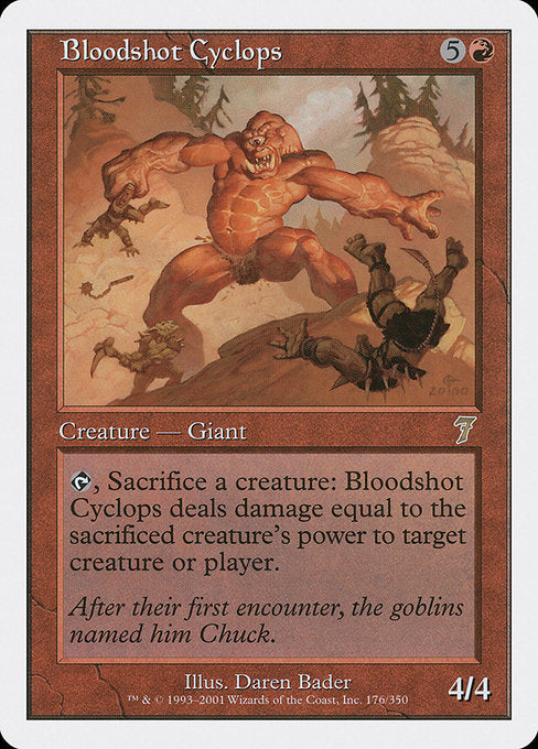 Bloodshot Cyclops [Seventh Edition - 176]