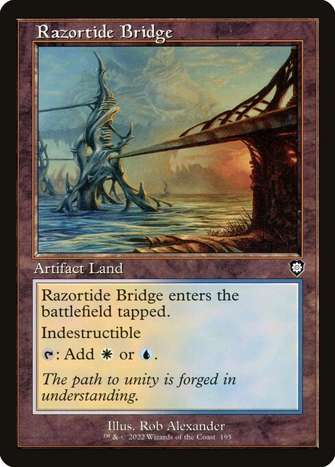 Razortide Bridge [The Brothers' War Commander - 195]