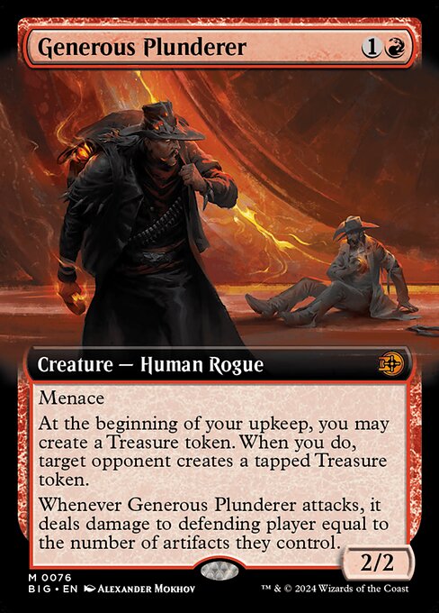 Generous Plunderer [The Big Score - 76]