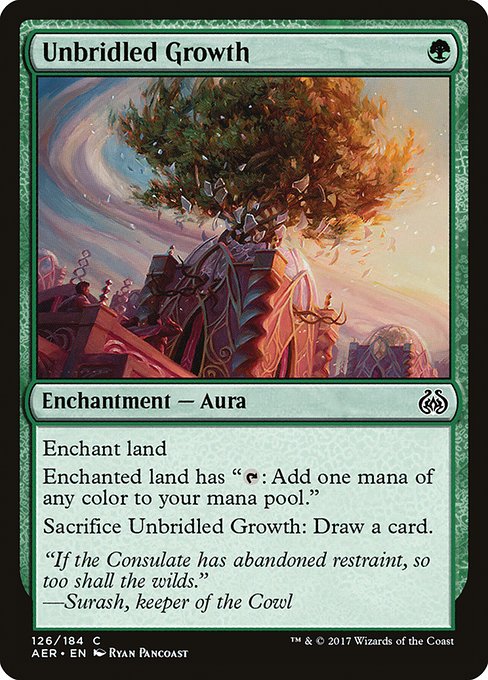 Unbridled Growth [Aether Revolt - 126]