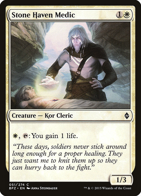 Stone Haven Medic [Battle for Zendikar - 51]