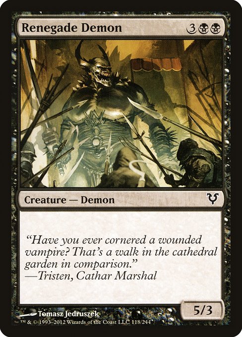 Renegade Demon [Avacyn Restored - 118]