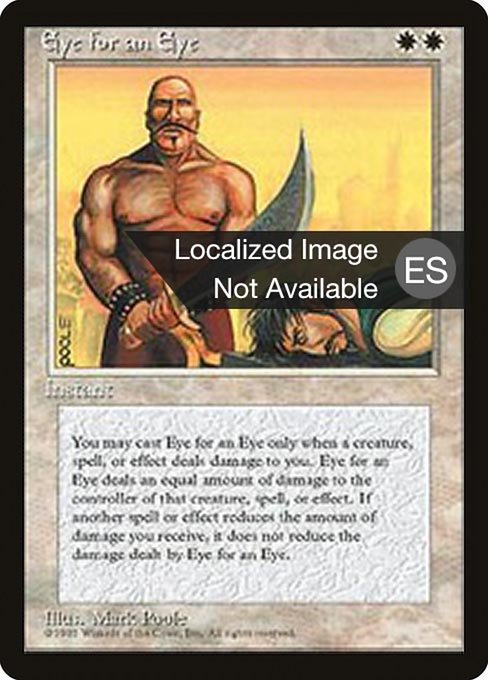 Eye for an Eye [Fourth Edition Foreign Black Border - 25]