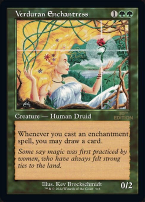Verduran Enchantress [30th Anniversary Edition - 515]
