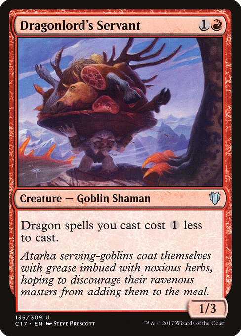 Dragonlord's Servant [Commander 2017 - 135]